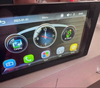 Radio Táctil 1 DIN CarPlay/Android