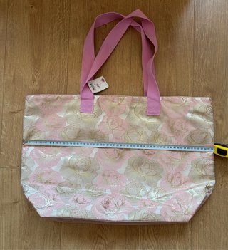 Bolso de mano con estampado floral