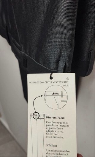 Chaqué gris talla 52 sin estrenar