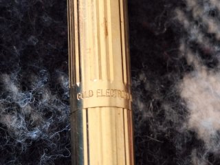 Bolígrafo Sheaffer Baño Oro