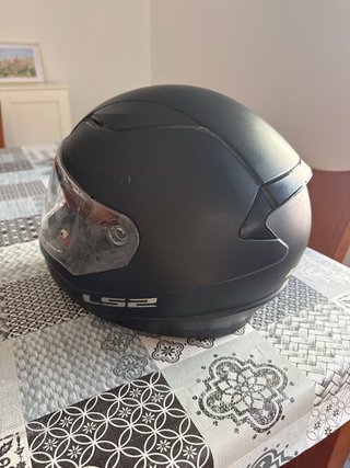 Casco integral negro LS2