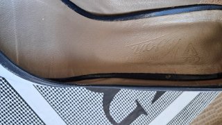 Zapatos de piel Vivar  blancos