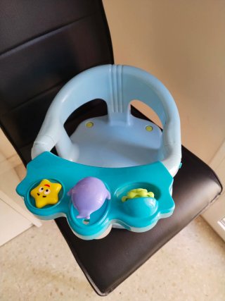 Silla de Baño Bebé con Juguetes
