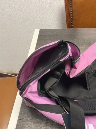 Mochila Adidas Duffel M Rosa
