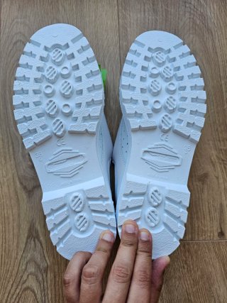Zapatos blancos trabajo antibacterianos