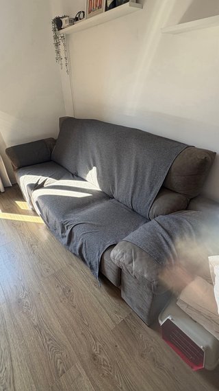 Sofá chaise 3 plazas gris Este domingo 4/julio