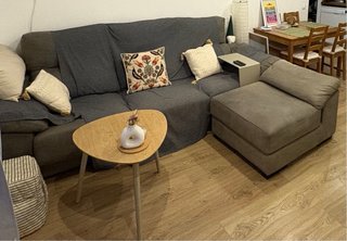 Sofá chaise 3 plazas gris Este domingo 4/julio