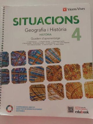 Situacions 4. Geografia i Història. Quadern d'a...