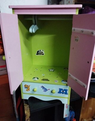 Armario Muñecas Madera Personalizado
