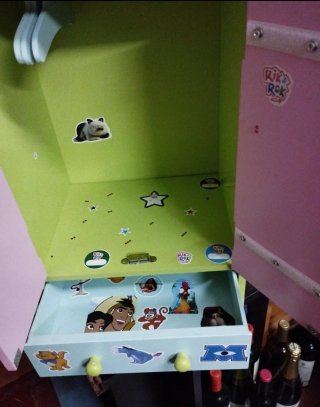 Armario Muñecas Madera Personalizado