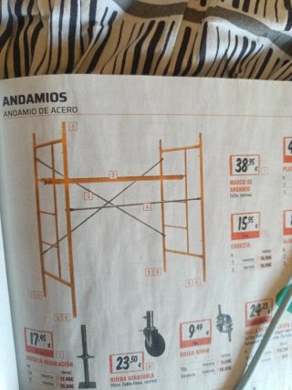 Andamio de Acero