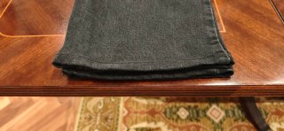 PANTALÓN LEVI'S 502, CABALLERO, NEGRO CARBÓN, W33.