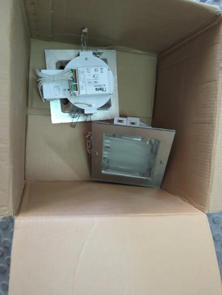 2x Focos empotrables 23x23cm