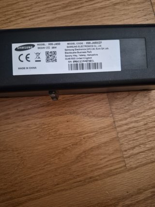 Barra de Sonido Samsung con Subwoofer