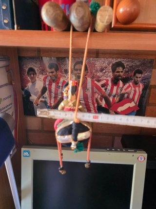 Artesanía turca: Marioneta de caballo y jinete