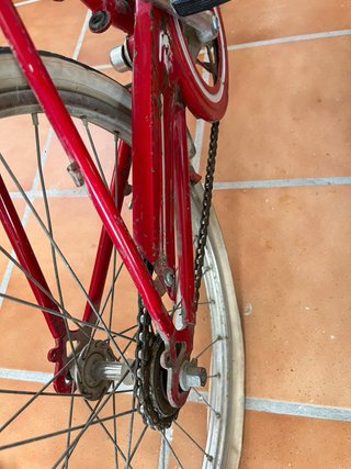 Bicicleta BH antigua roja