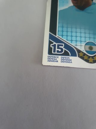 Cromo Lionel Messi 2010 Topps Match Attax