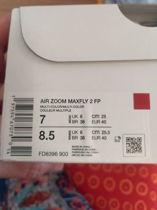 Zapatillas Nike Atletismo Talla 37 Nuevas