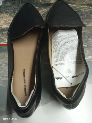 Zapatos planos mujer Amazon Essentials negros