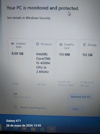 Toshiba Satellite S50B LEER