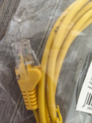 Cable de red Goobay CAT 5e amarillo 2m