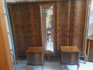 Armadio e comodini vintage anni 50-60