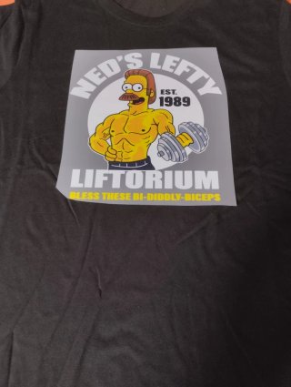 Camiseta Ned's Lefty Liftorium