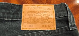 PANTALÓN LEVI'S 502, HOMBRE, AZUL NOCHE, W32 L32.