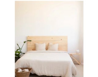 Cabecero de madera para cama