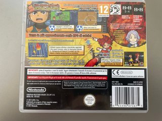 Inazuma Eleven 2 Tempesta di Fuoco Nintendo Ds Ori