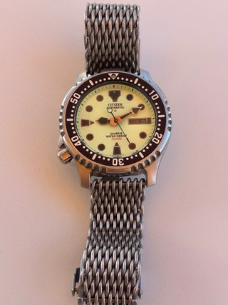 Citizen Promaster Marine Beige/Plata