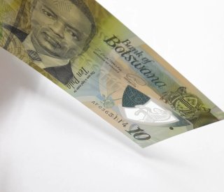 Billete 10 Pula Botswana