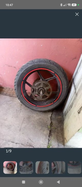 Rueda Kawasaki ER6N