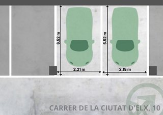Garaje en alquiler en La Sagrera en Barcelona
