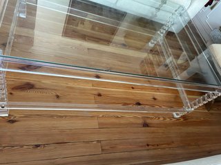 Mesa de centro de metacrilato 120cm
