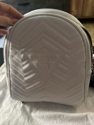 Mochila Guess Blanca Original