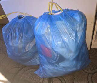 Lote de bolsas de ropa de bebé niño