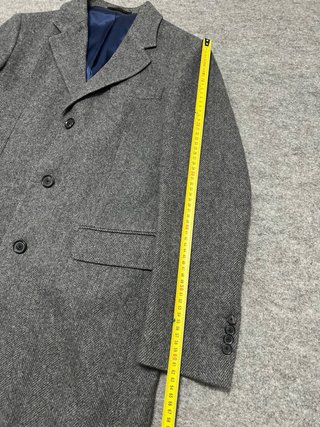 Abrigo Massimo Dutti Gris Talla 48