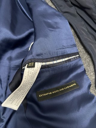 Abrigo Massimo Dutti Gris Talla 48