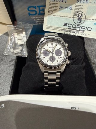 Reloj Seiko Speedtimer Prospex Chrono Panda SSC813