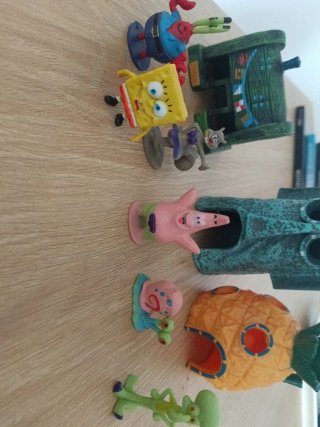Set Bob Esponja Pecera Figuras