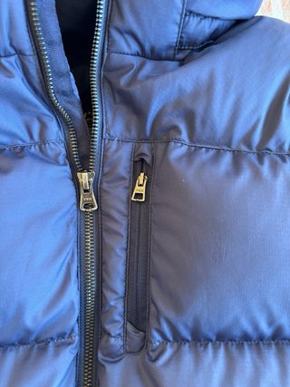 Plumífero Ralph Lauren Talle XL 18-20 Azul Marino