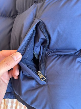 Plumífero Ralph Lauren Talle XL 18-20 Azul Marino
