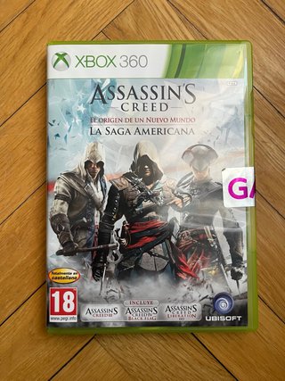 Assassin's Creed III + IV Xbox 360 (Saga American