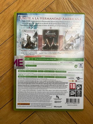 Assassin's Creed III + IV Xbox 360 (Saga American