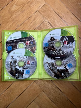 Assassin's Creed III + IV Xbox 360 (Saga American