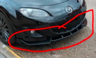 Alerón Delantero Mazda MX5 NC