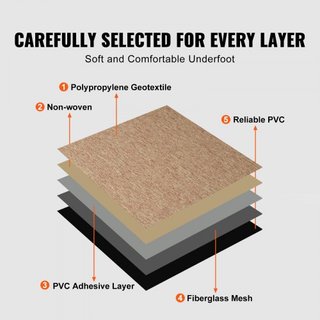 Losas de Alfombra Reutilizables, Cuadrados de Alfombra de 20"x 20" con Acolchado Adjunto, Losas de Alfombra Suaves y Acolchadas, Instalación Fácil DIY para Dormitorio, Sala de Estar, Interior y Ex...