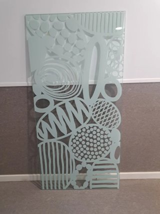 Escritorio de cristal Ikea. 150 x 70cm