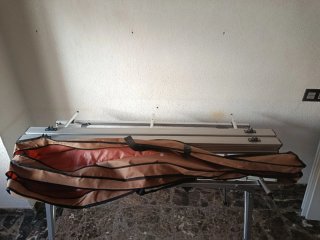 Mesa plegable aluminio con bolsa
